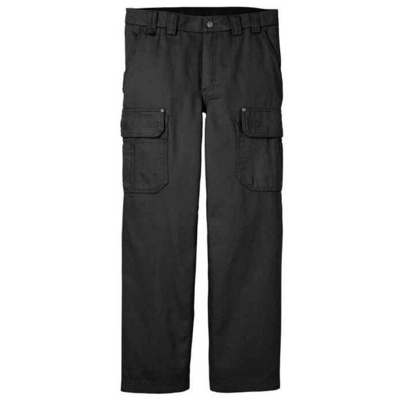 Duluth Trading Co Pants Duluth Black Fire Hose Relaxed Fit Cargo